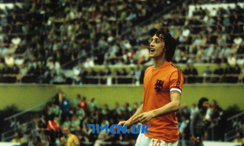 Johan Cruyff trong màu áo tuyển quốc gia