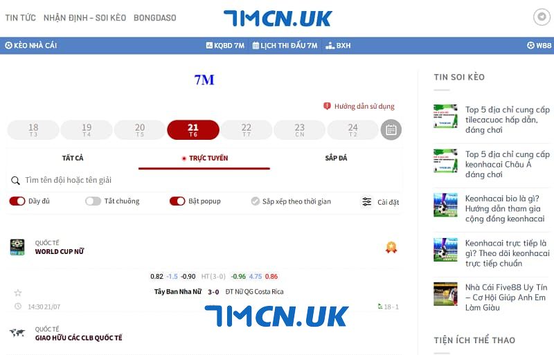 Trang nhà cái 7mcn.uk - nơi tham gia chơi cá cược chất lượng, hấp dẫn và uy tín