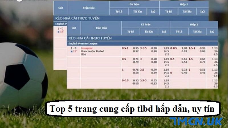 Chia sẻ top 5 địa chỉ cung cấp tỷ lệ bóng đá hấp dẫn và uy tín nhất